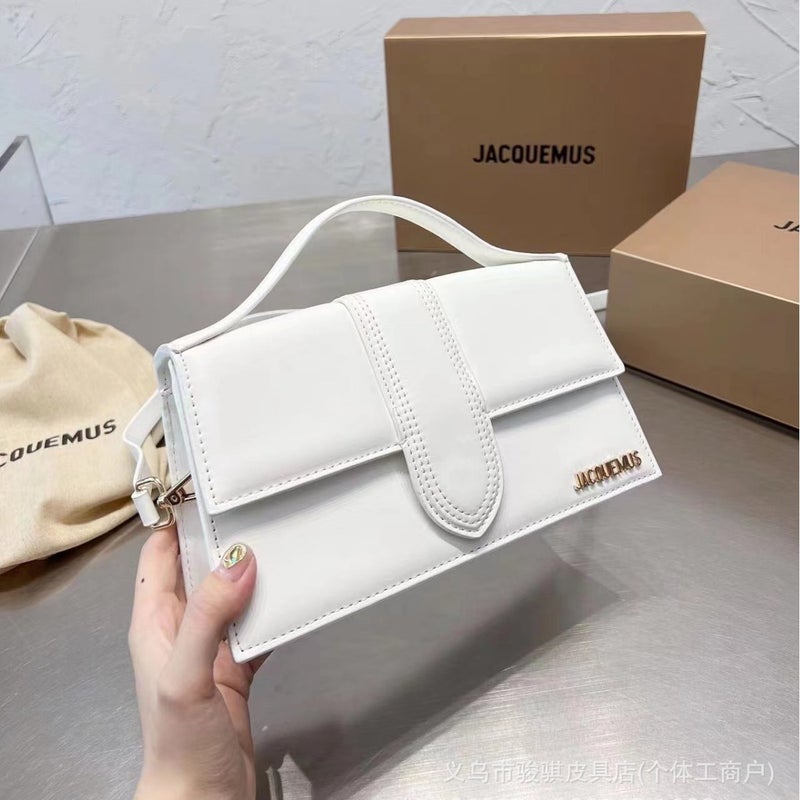 Jacquemus Niche Design New High Quality Explosive Hand Carrying Fashionable All-Match Shoulder Bag Handbag Crossbody - Image 2